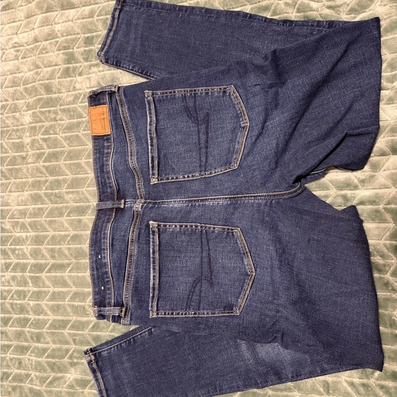 American Eagle Outfitters Dark Blue Skinny Jeans - Picture 3 of 3